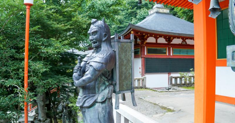 鬼の伝説が残る下北山村