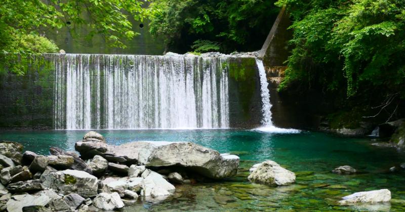 美しい水の故郷、仁淀川町