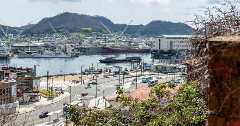 瀬戸内海最大級の港町、尾道市