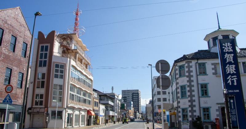Kurogane Square in Nagahama