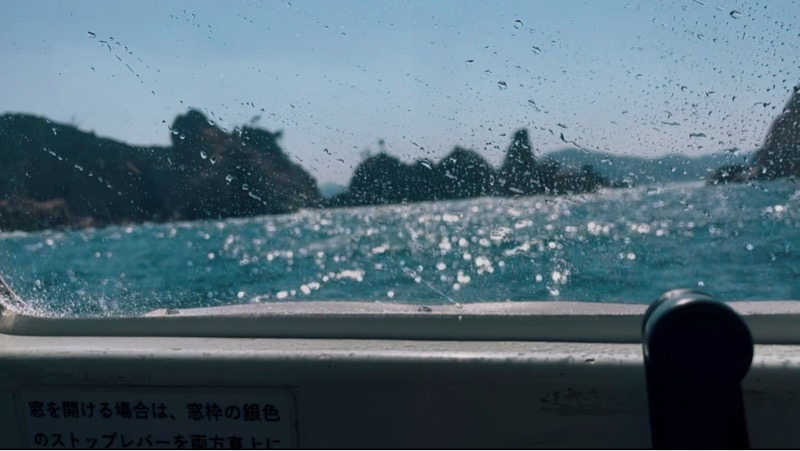 観光汽船で青海島をめぐる🚢🌊