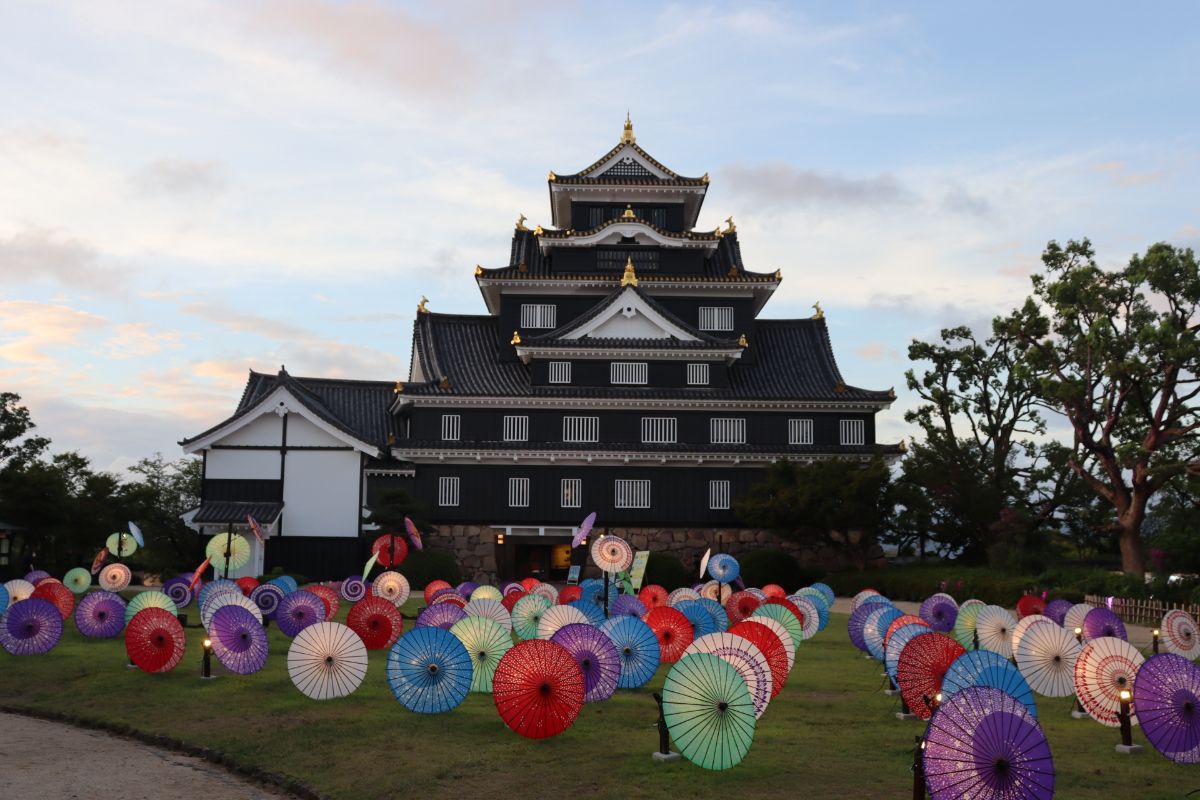 岡山城