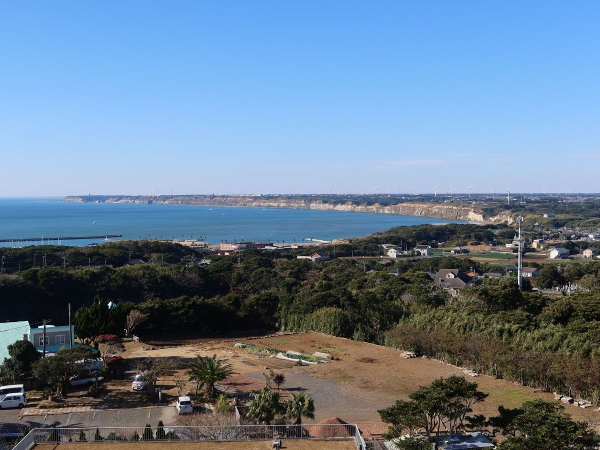 地球の丸く見える丘展望館