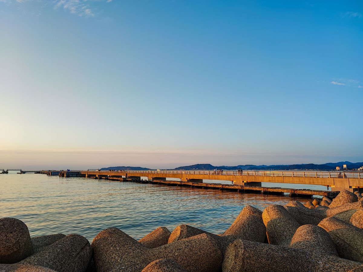 館山夕日桟橋