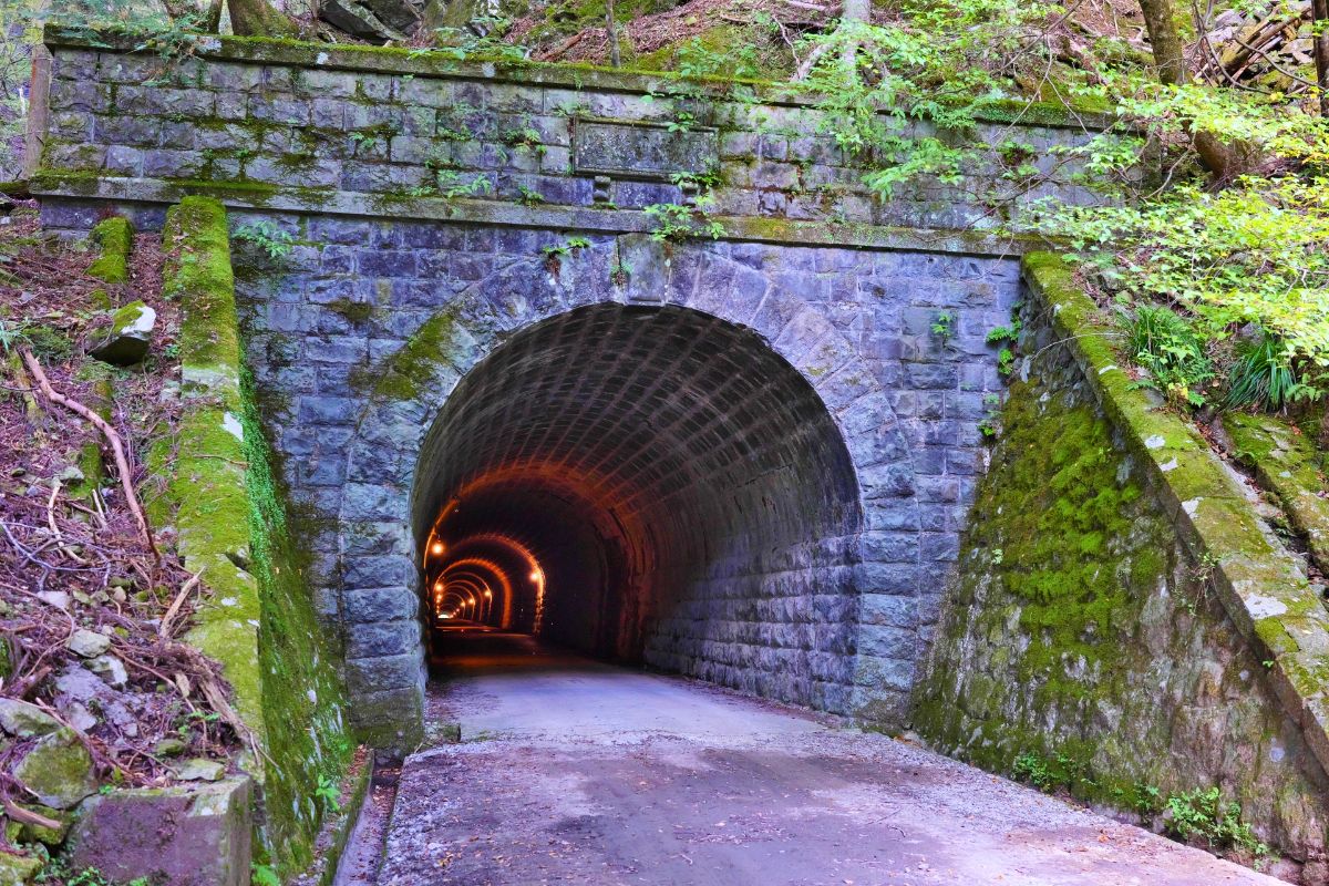 旧天城トンネル 北口園地