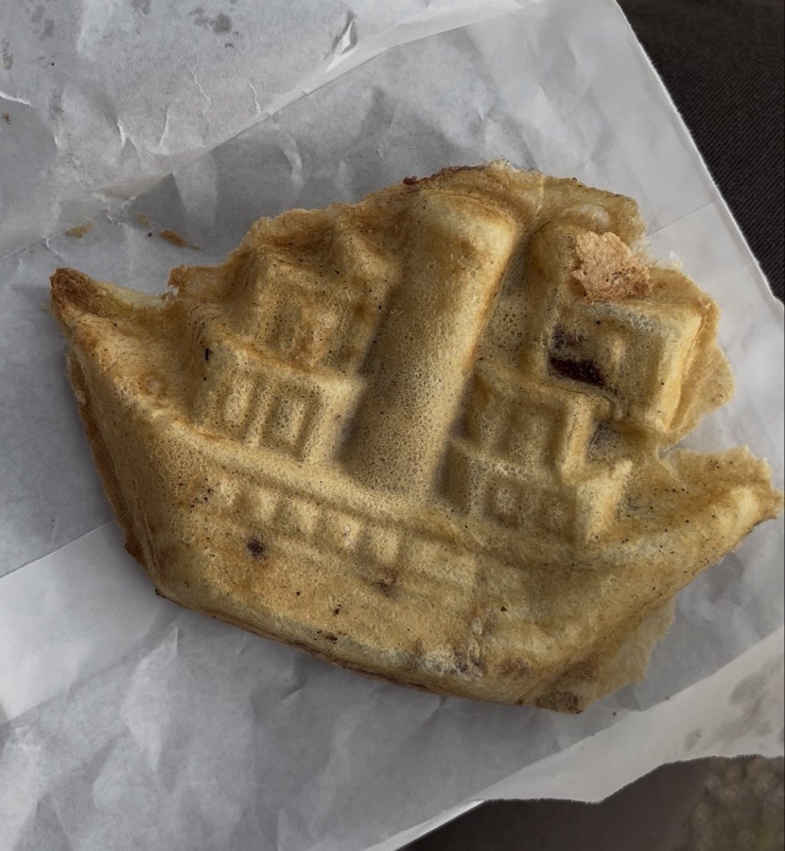 蒸気船饅頭。